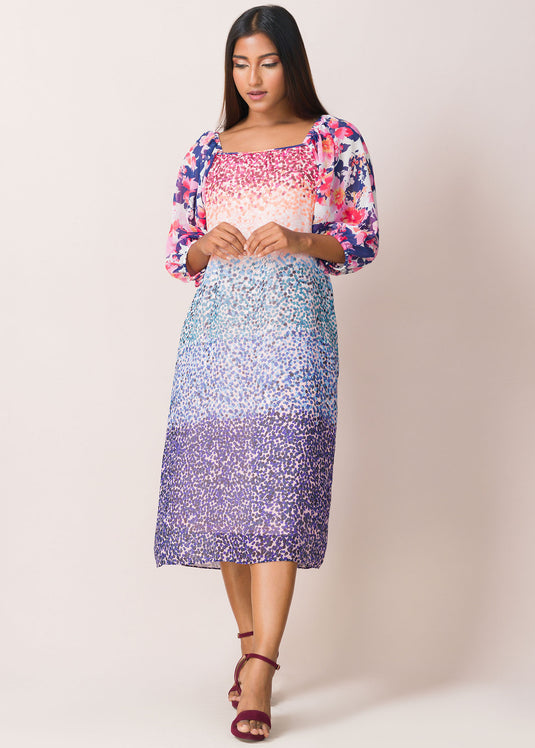Puffy Sleeve Dress