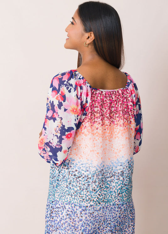 Puffy Sleeve Dress