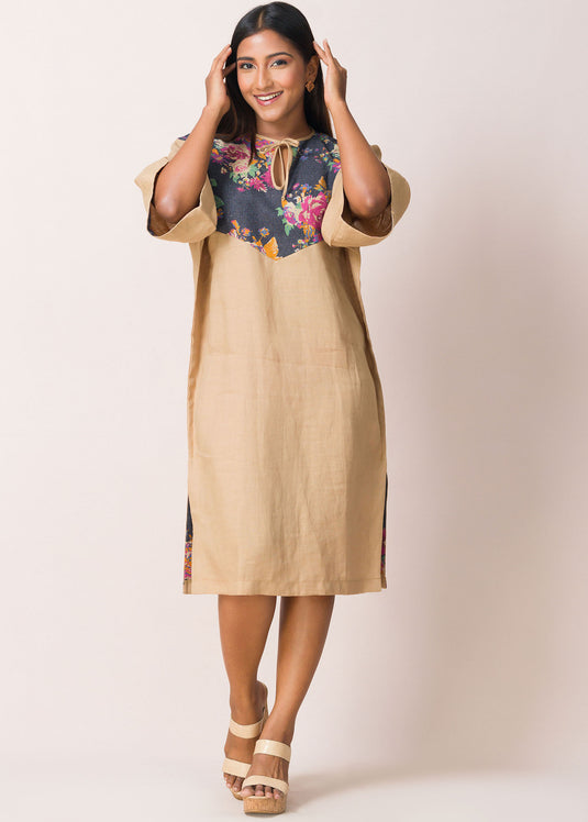 Printed Detail Dress