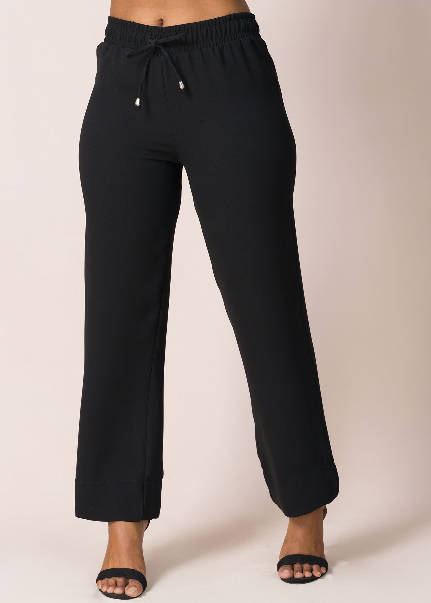 Elasticated Pant With Tunnel Tie Up