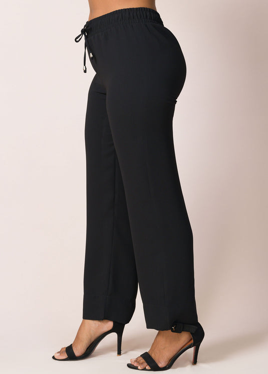 Elasticated Pant With Tunnel Tie Up