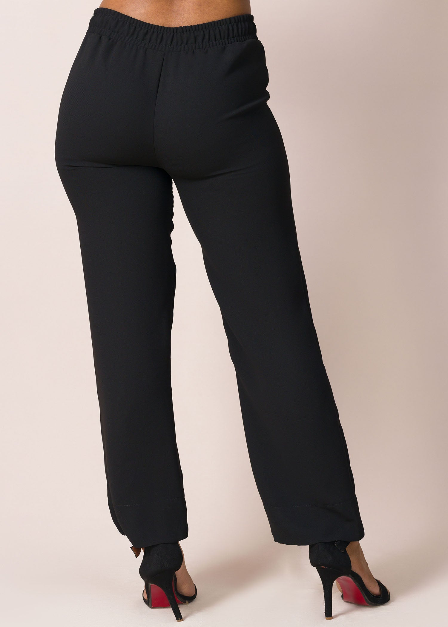 Elasticated Pant With Tunnel Tie Up