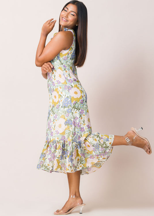 Detail Long Dress
