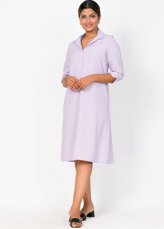 Collared Shift Dress