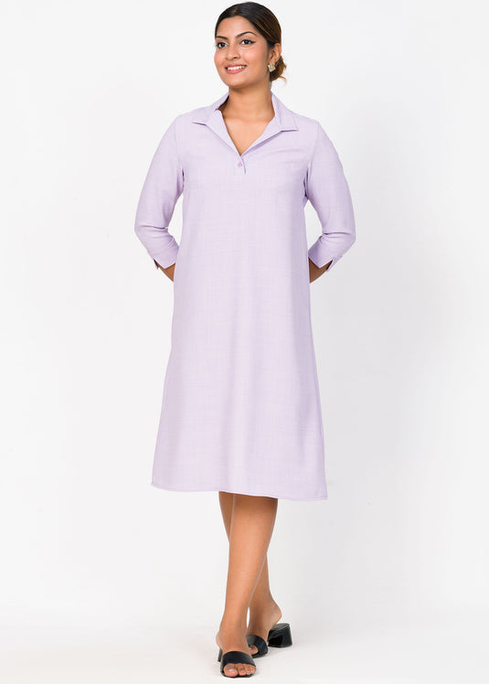 Collared Shift Dress