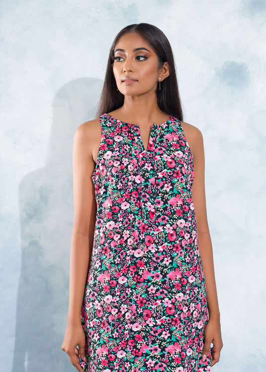 Fit & Flare Sleeveless Dress