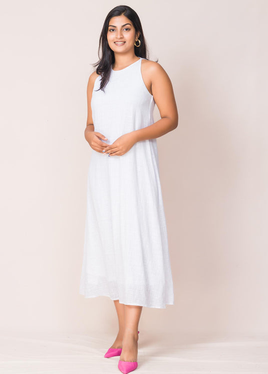 Halter Midi Dress