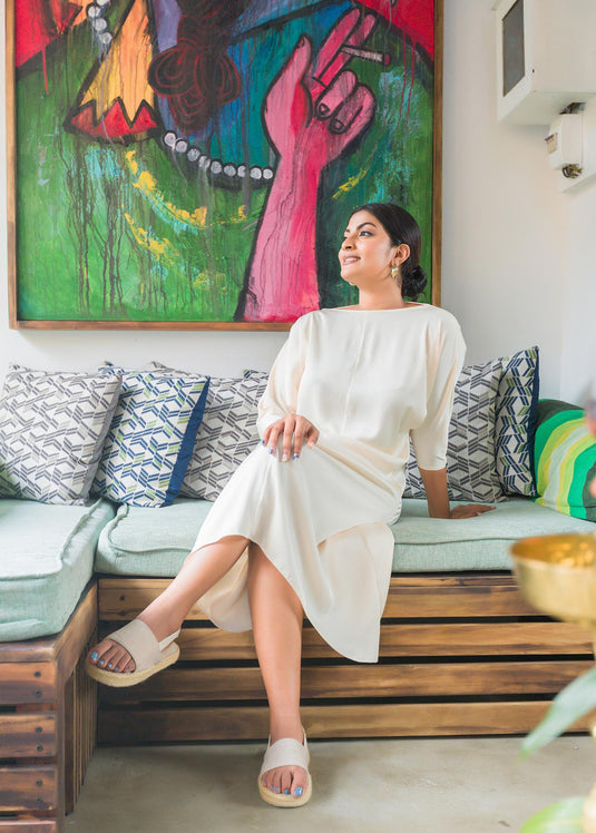 Long Drappy dress