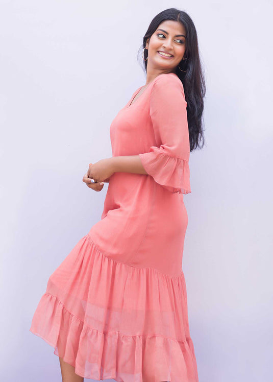 Sheer Flowy dress