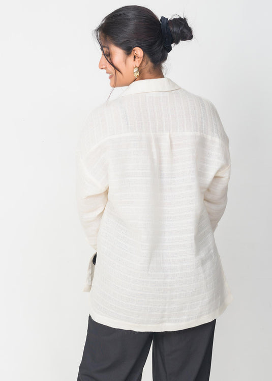 Collared button down shirt