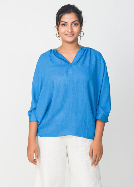 Shoulder detail blouse