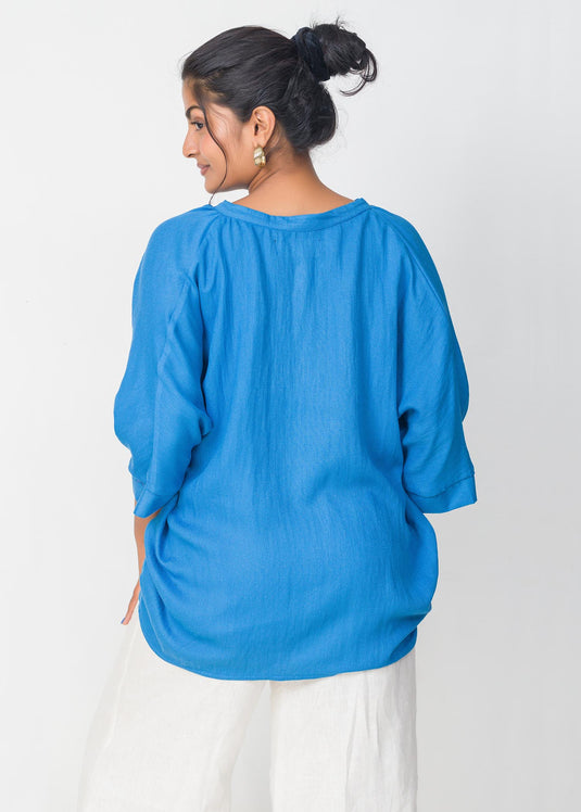 Shoulder detail blouse