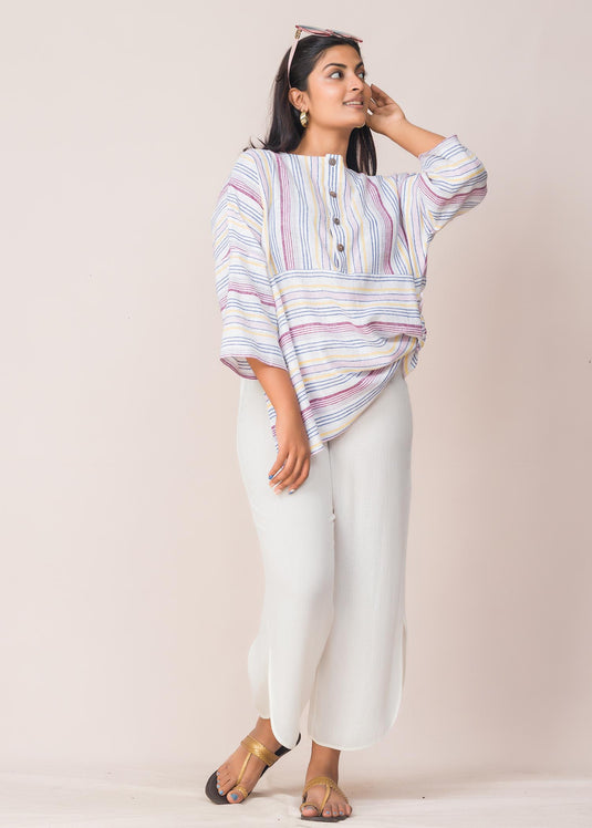Mix and Match Stripped Blouse