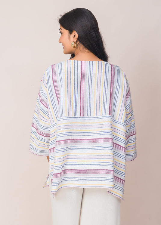 Mix and Match Stripped Blouse