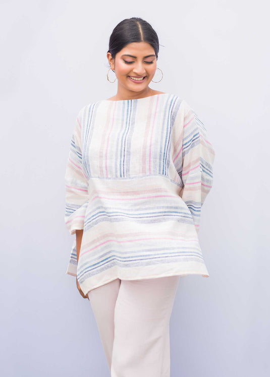 Mix and Match Stripped Blouse