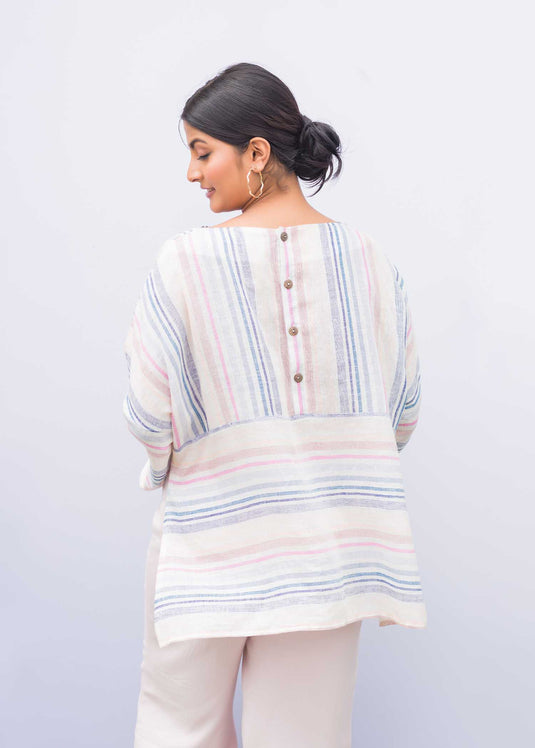 Mix and Match Stripped Blouse