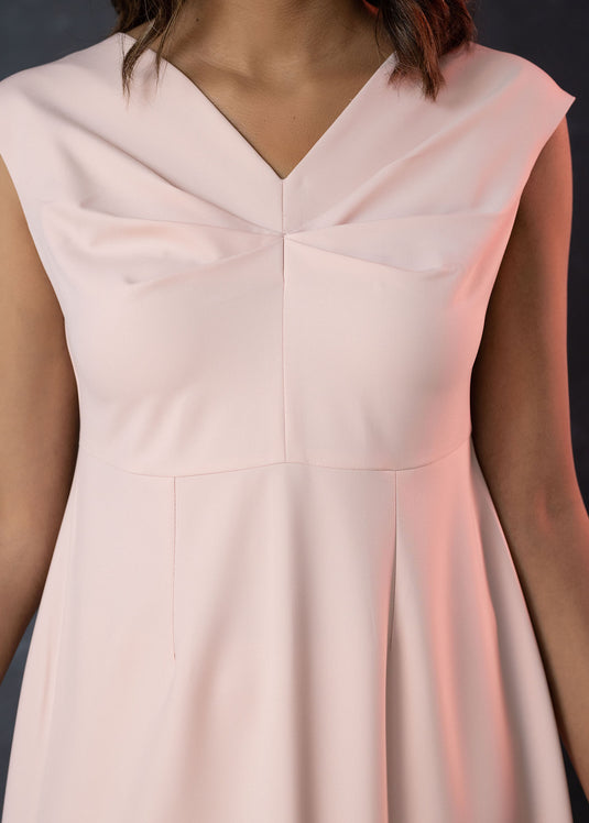 Semi Fitted Detail Dress