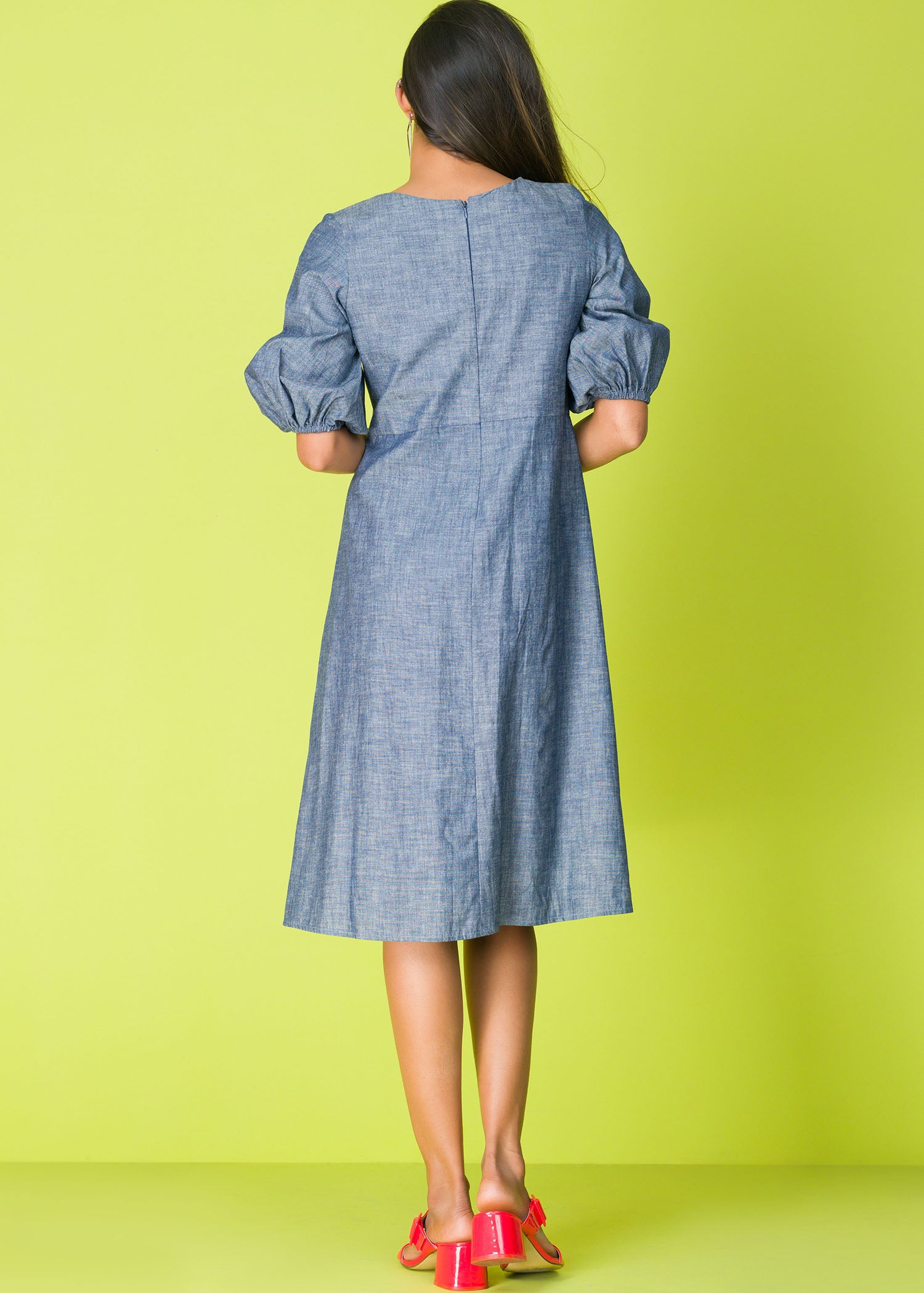 Front Ruched Dress