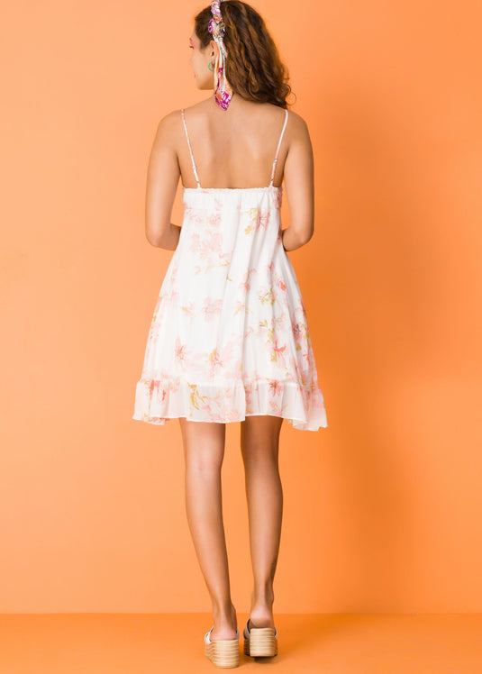 Strappy Floral Doll Dress