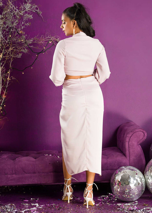 Front open panel skirt