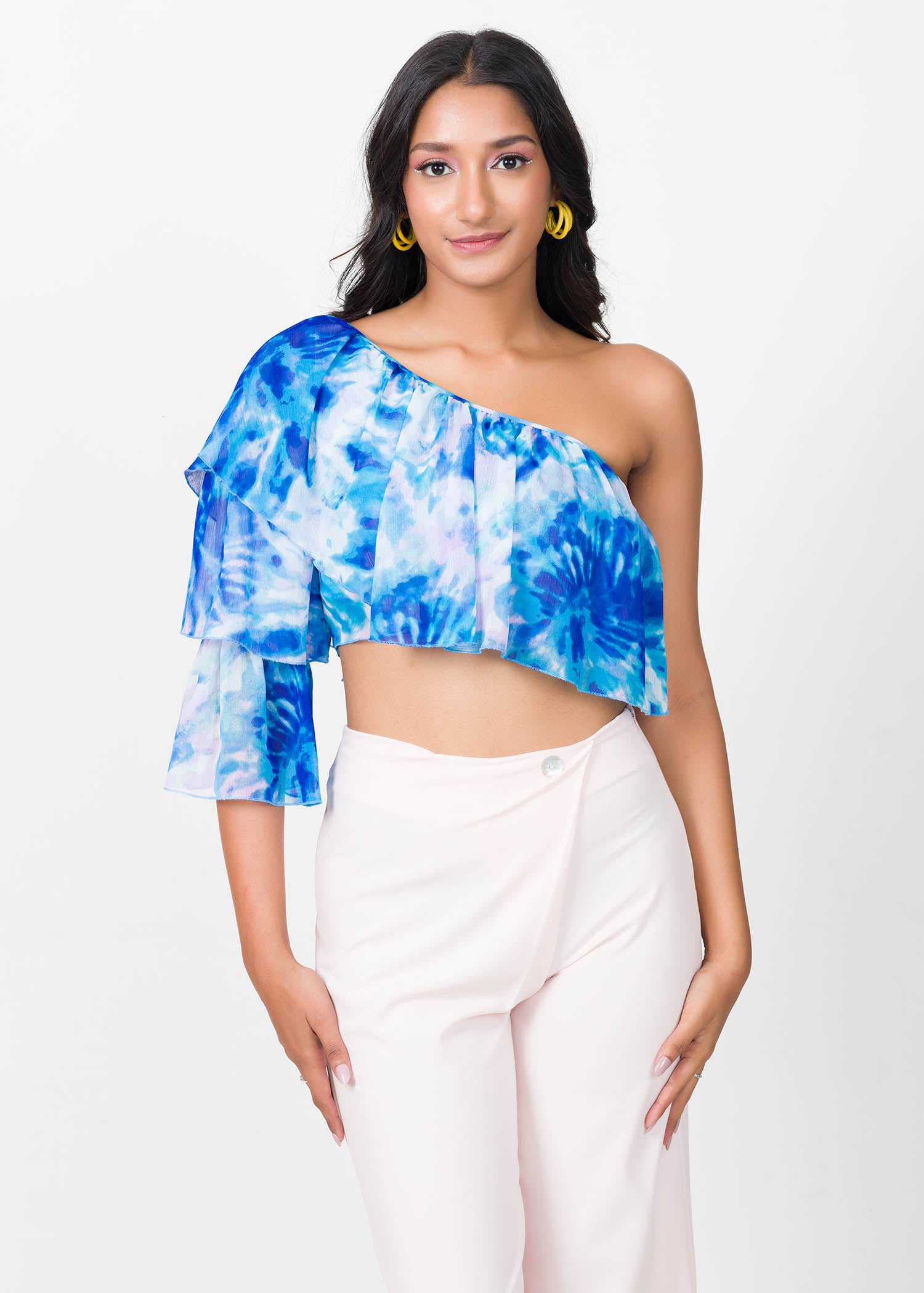 One Shoulder Layed Top