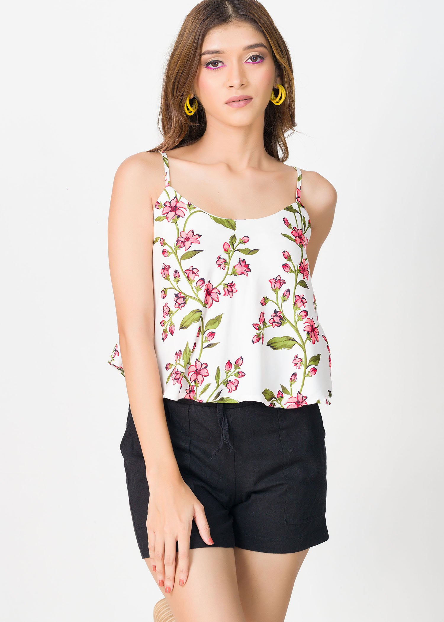 Flared cami top