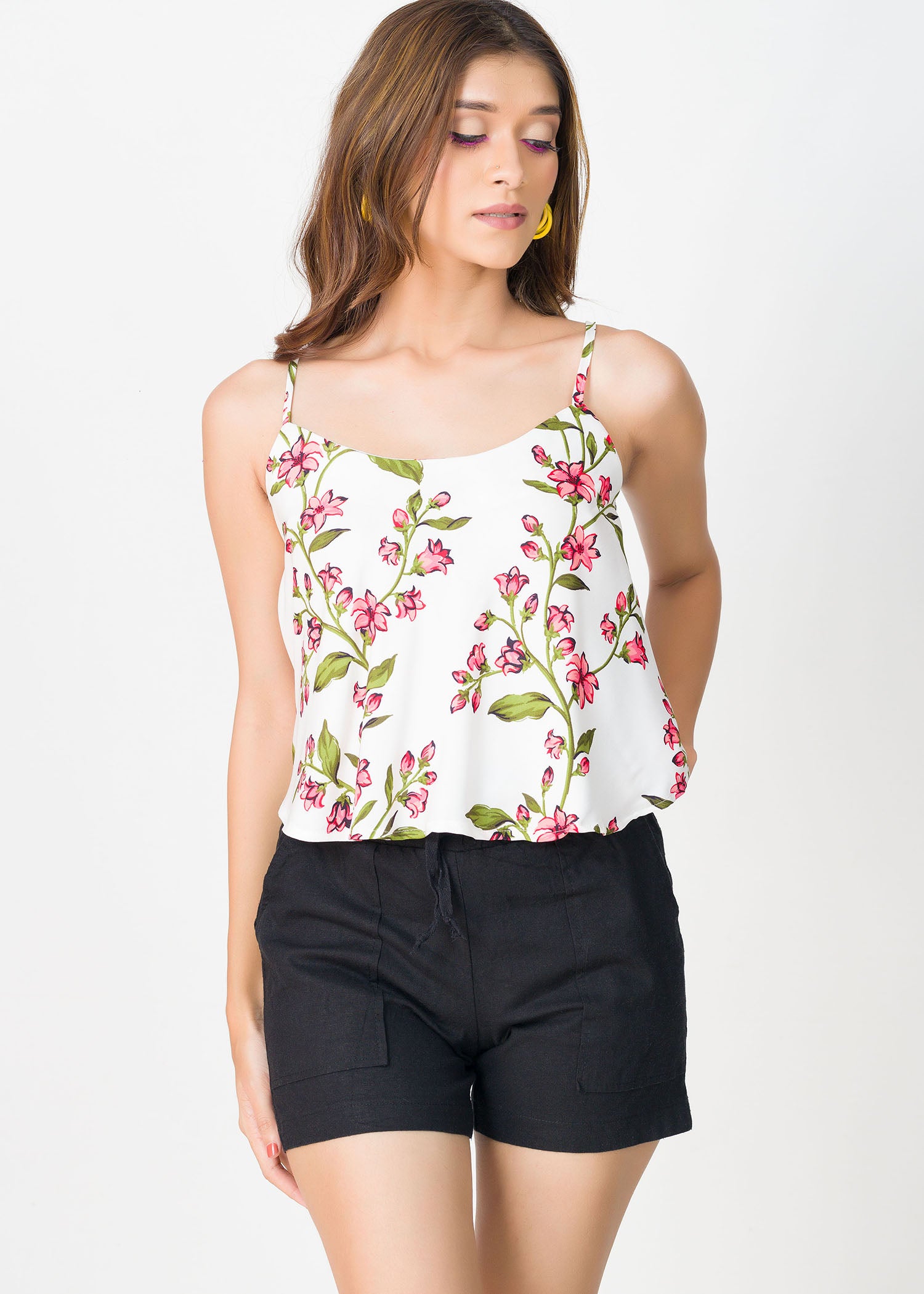 Flared cami top