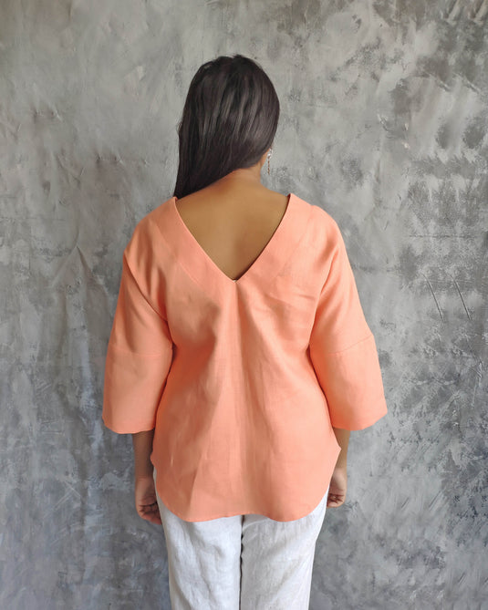 Kimono V-Neckline Top